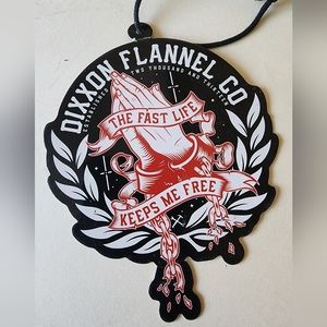 DIXXON FLANNEL COMPANY " THE OTTO" STICKER